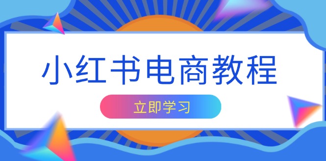 小红书电商教程，掌握帐号定位与内容创作技巧，打造爆款，实现商业变现-我的网站